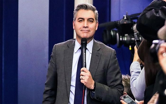 A picture of Sharon ex-husband Jim Acosta.